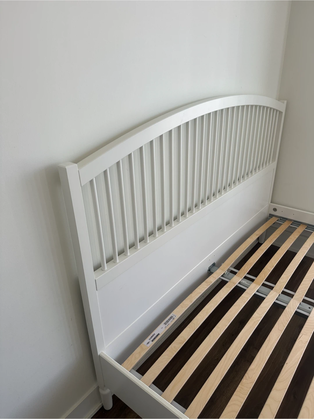 Like new IKEA King size bed frame *Free delivery - photo 2