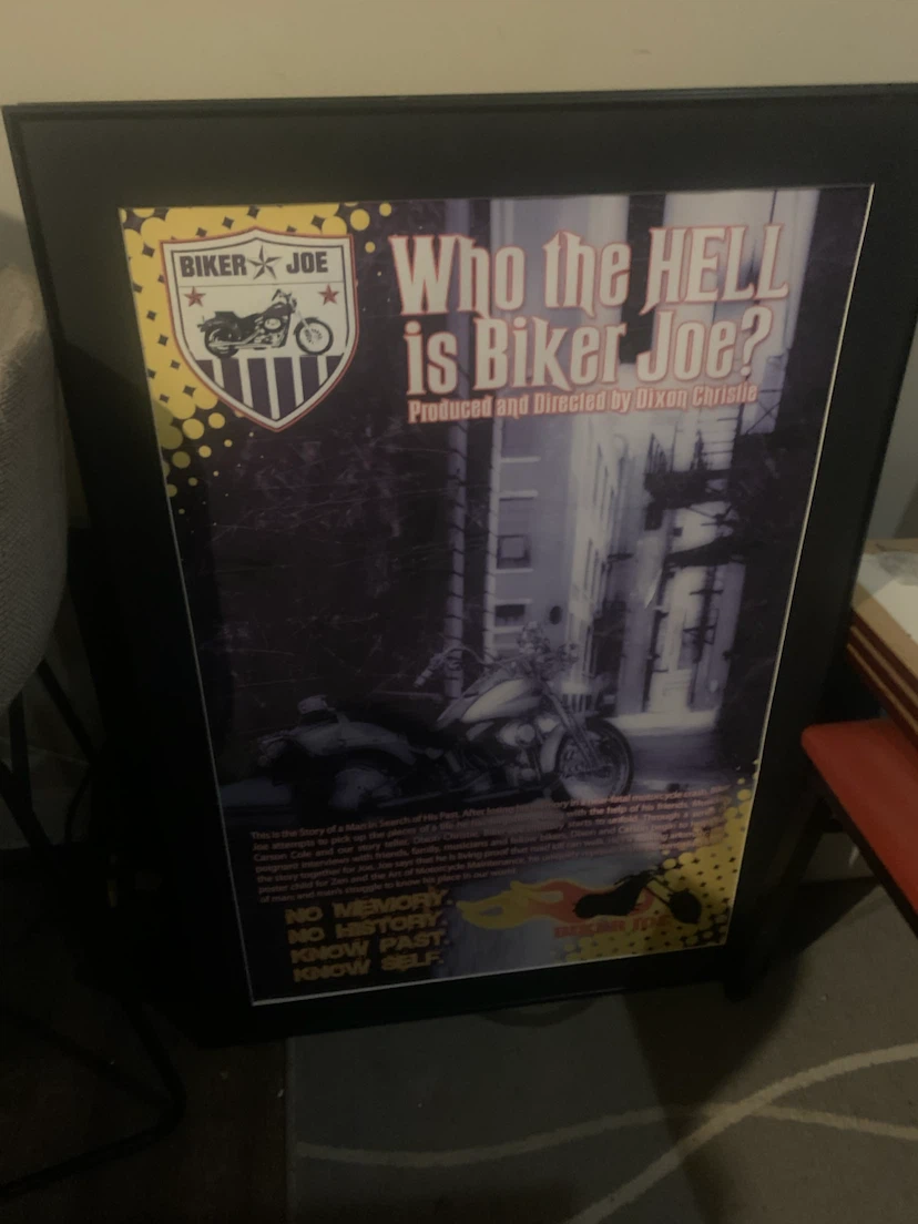Who the Hell is Biker Joe? Framed Poster - photo 2