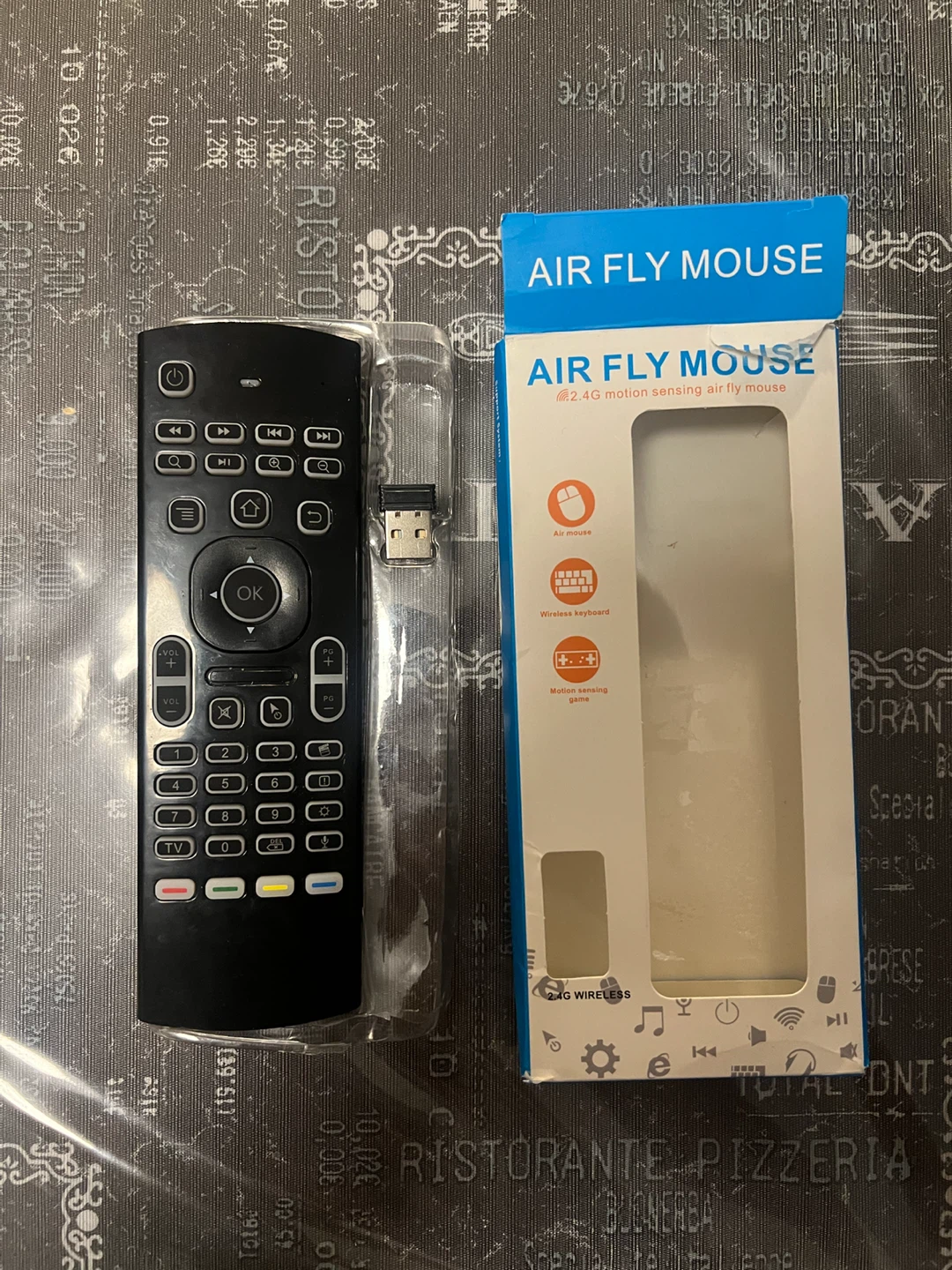 2.4G Motion Sensing Air Fly Mouse