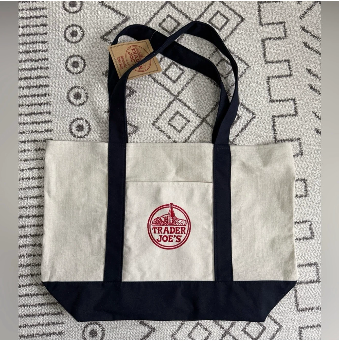 Trader Joe's Reusable Tote Bag Large