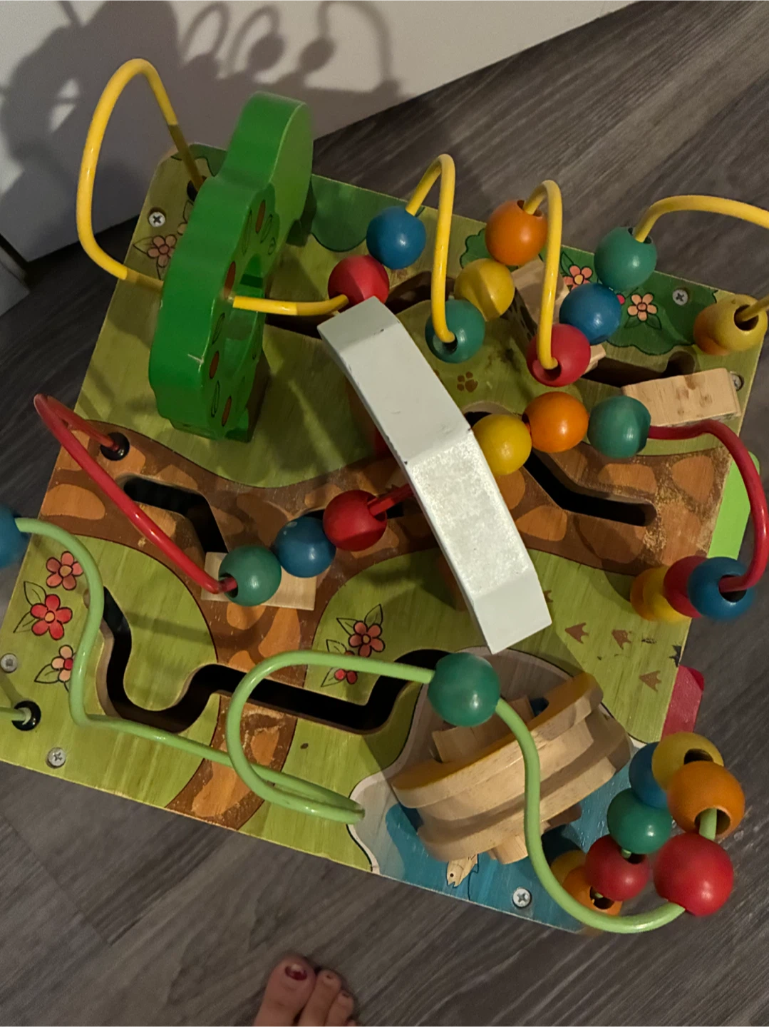 Wooden Activity Cube Toy - photo 2