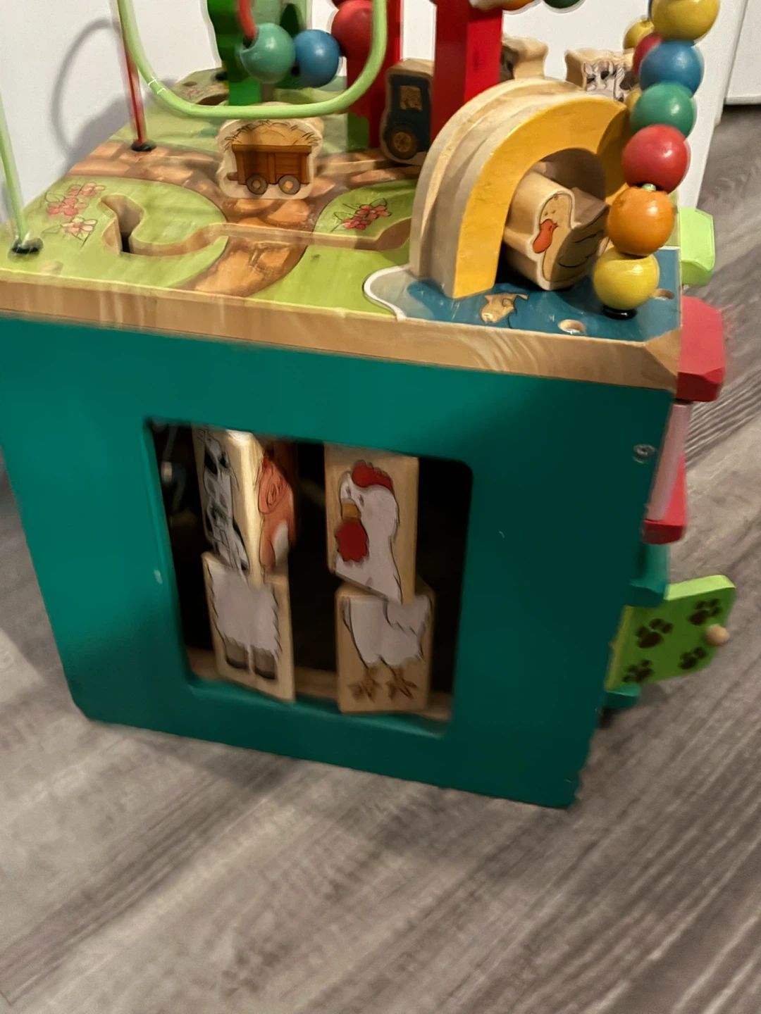 Wooden Activity Cube Toy - photo 3