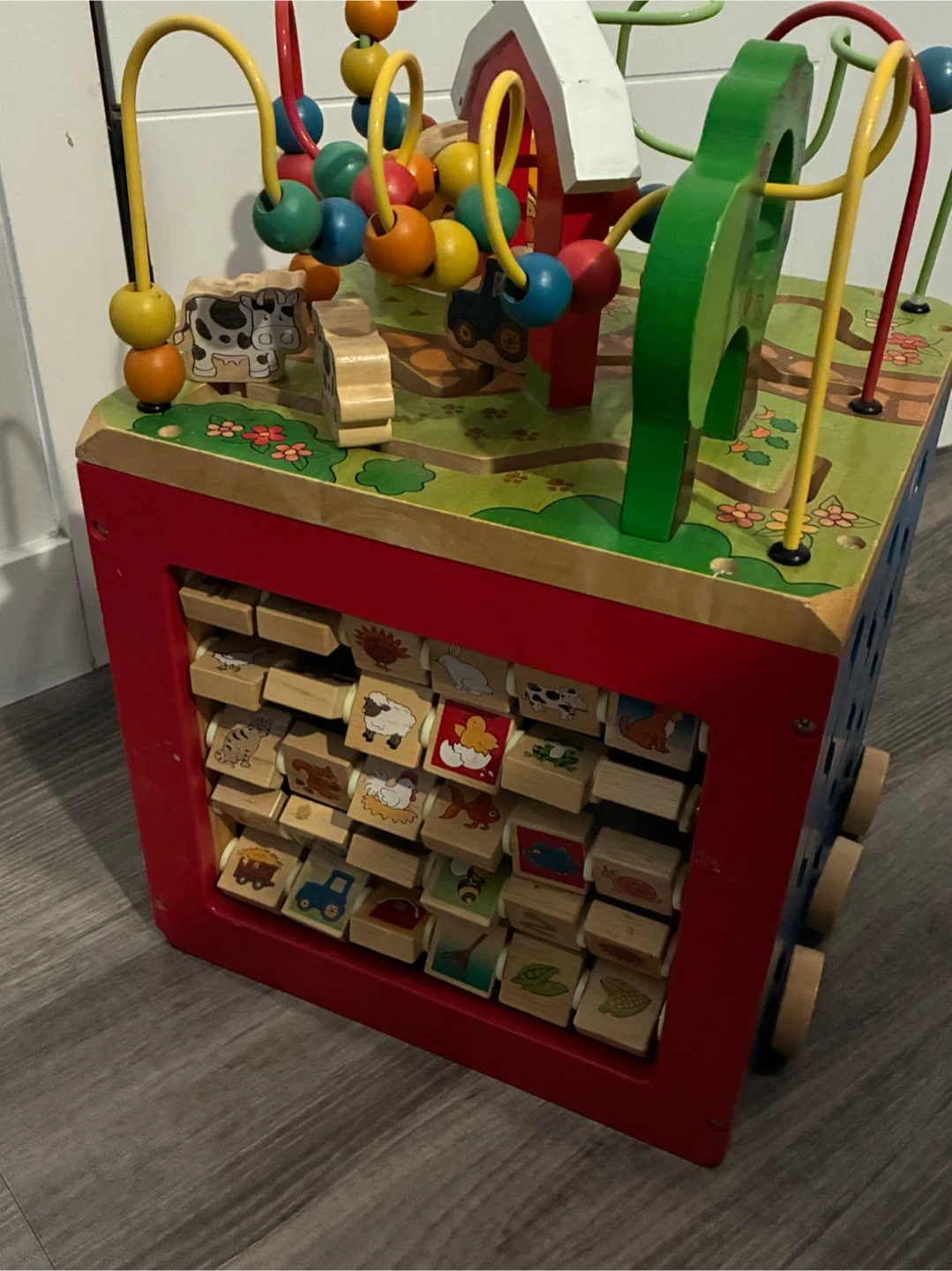 Wooden Activity Cube Toy - photo 4