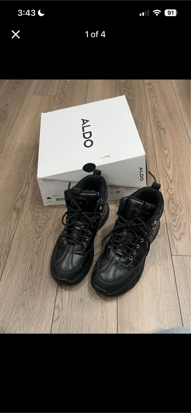 Black Aldo Winter Boots