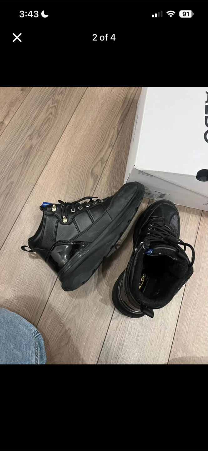 Black Aldo Winter Boots - photo 2