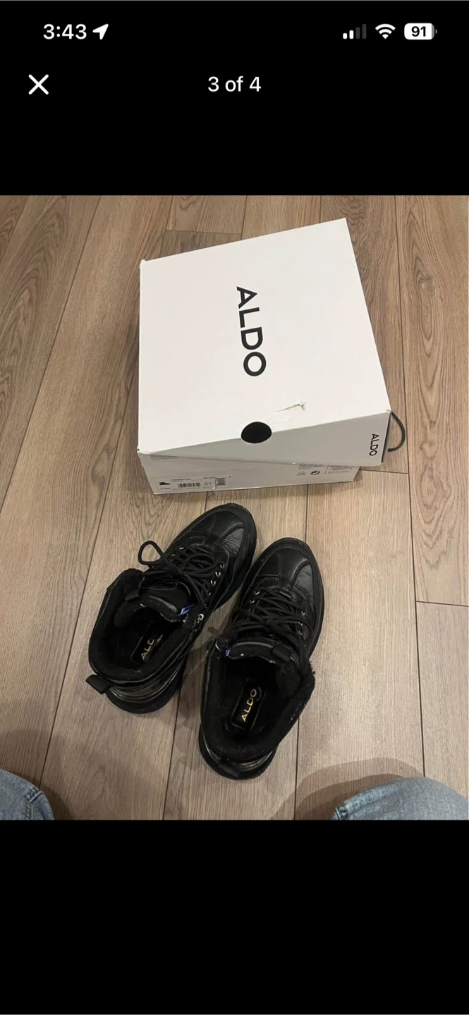 Black Aldo Winter Boots - photo 3