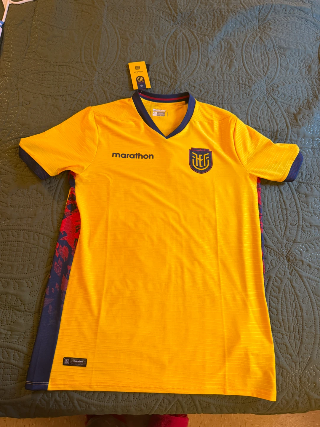 Marathon Yellow Soccer Jersey