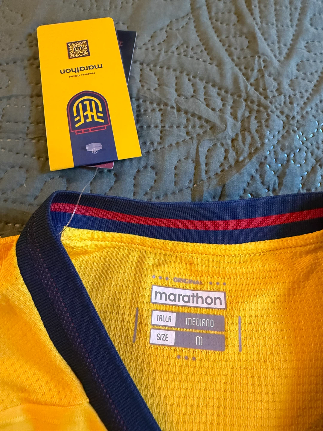 Marathon Yellow Soccer Jersey - photo 2