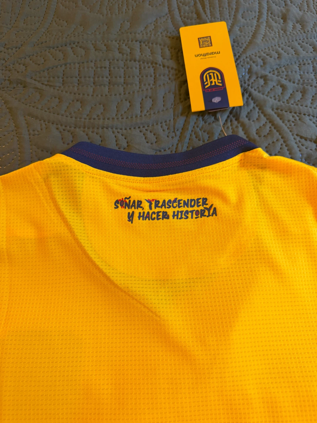 Marathon Yellow Soccer Jersey - photo 5