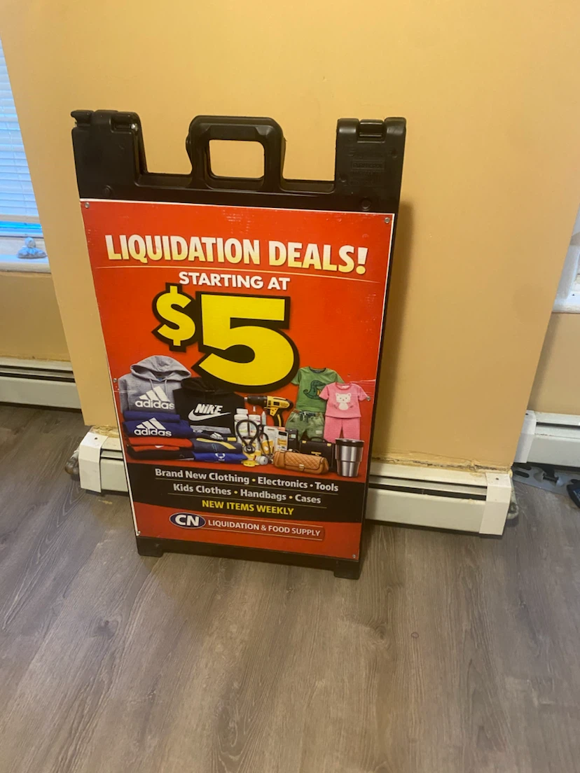 CN Liquidation Deals Sign - photo 2