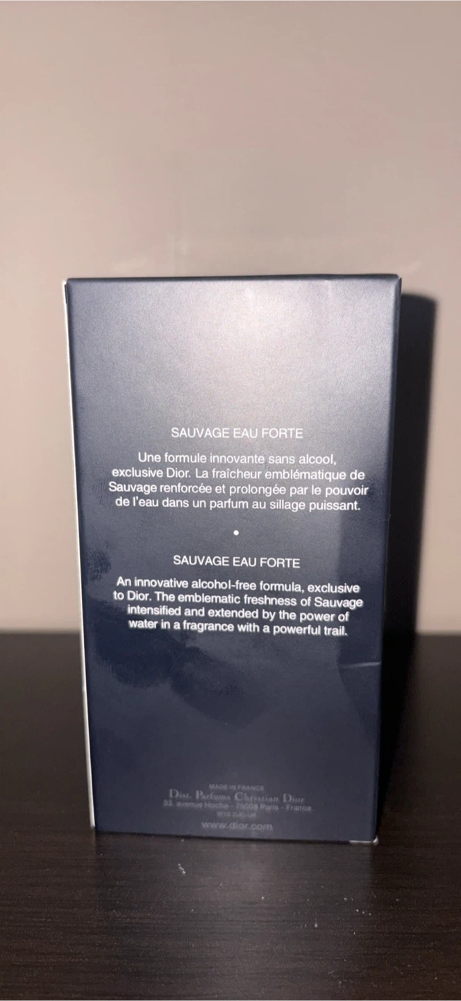Dior Sauvage Eau Forte Parfum 100ml cologne - photo 4