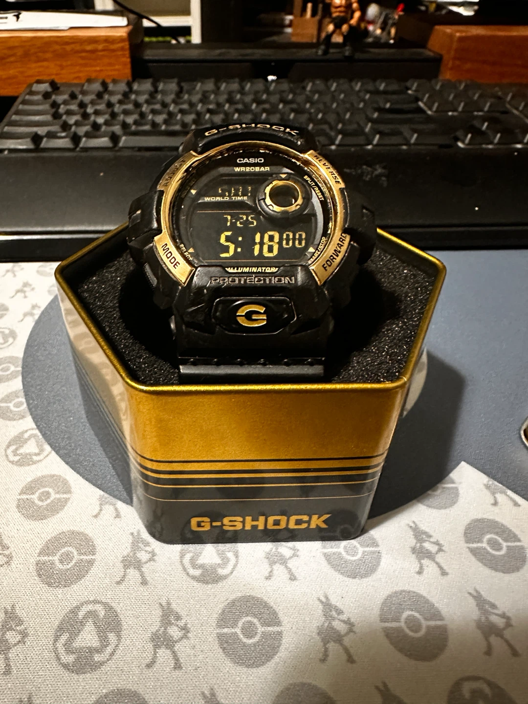 Casio G Shock - Black and Gold