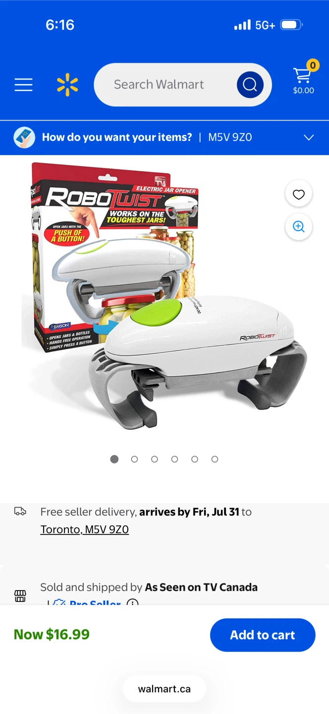 RoboTwist Electric Jar Opener