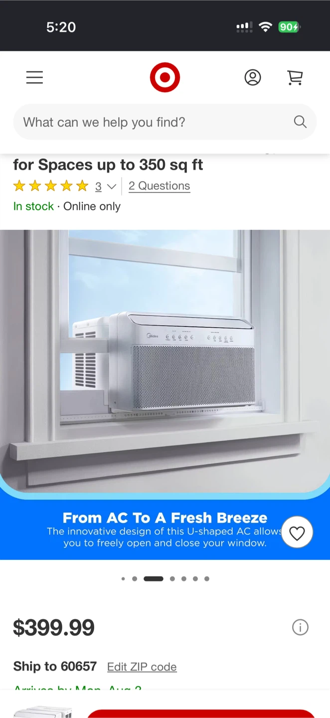 Smart window air conditioner - photo 4