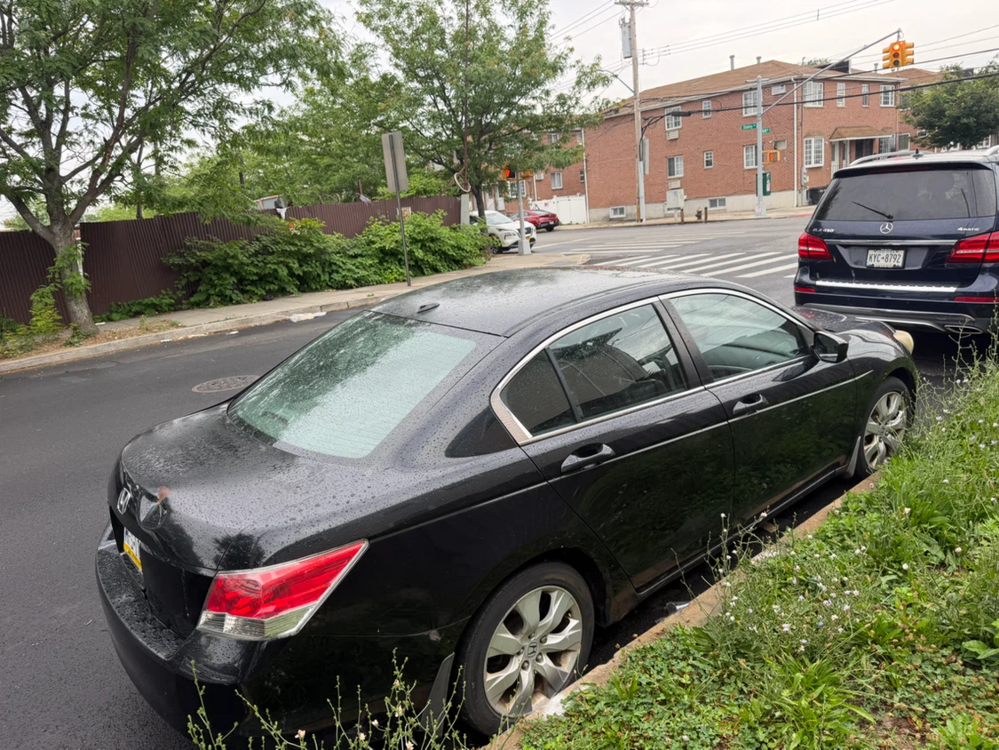Black Honda Accord Sedan