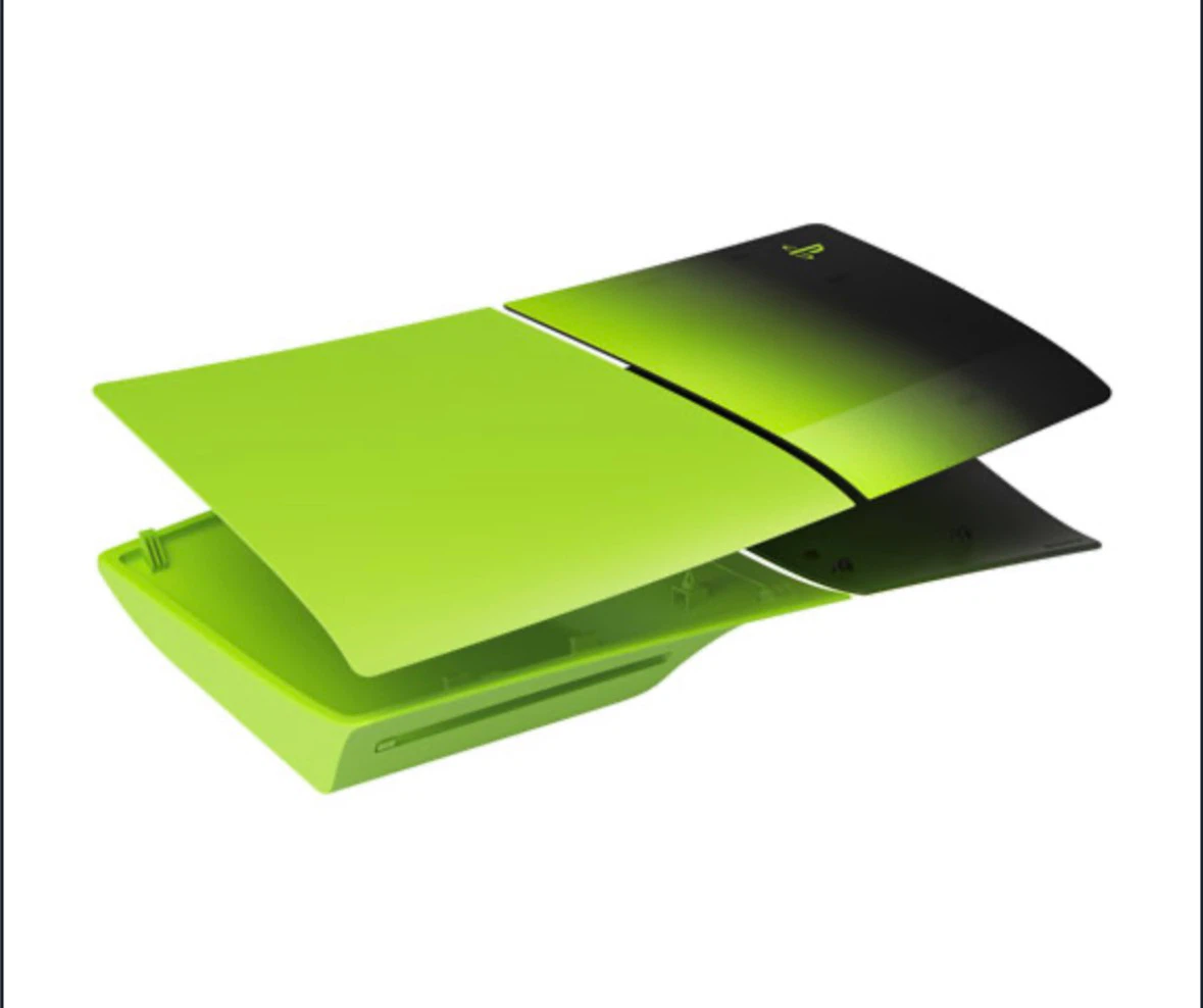 PlayStation 5 Slim Edition Plate Console Cover - Remix Green PS5 - photo 4