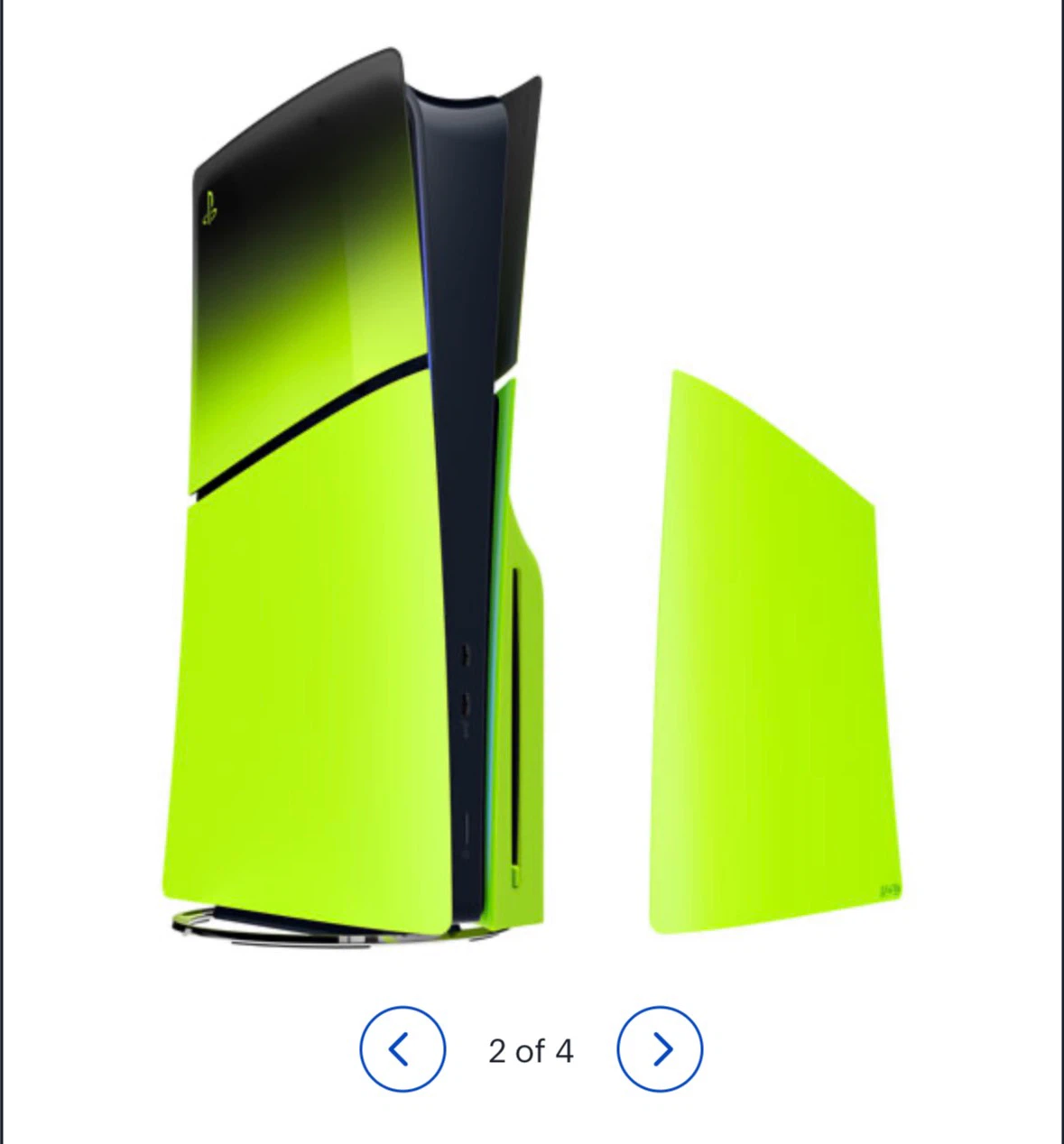 PlayStation 5 Slim Edition Plate Console Cover - Remix Green PS5 - photo 5