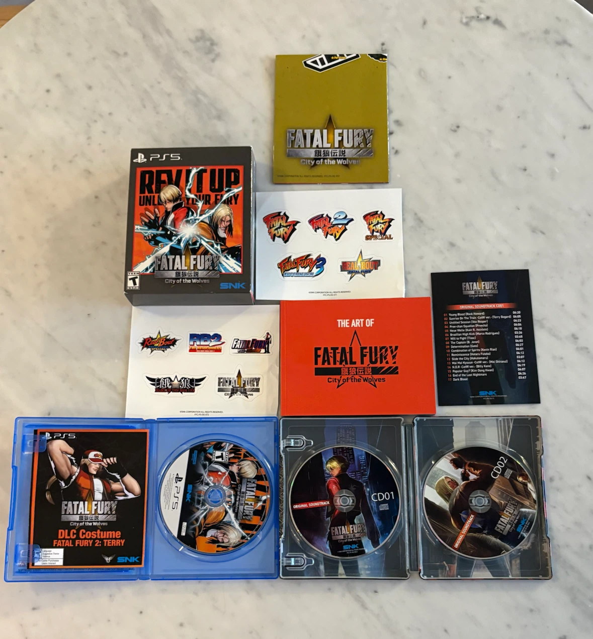 Fatal Fury: City of the Wolves PS5 Game Deluxe Edition Limited