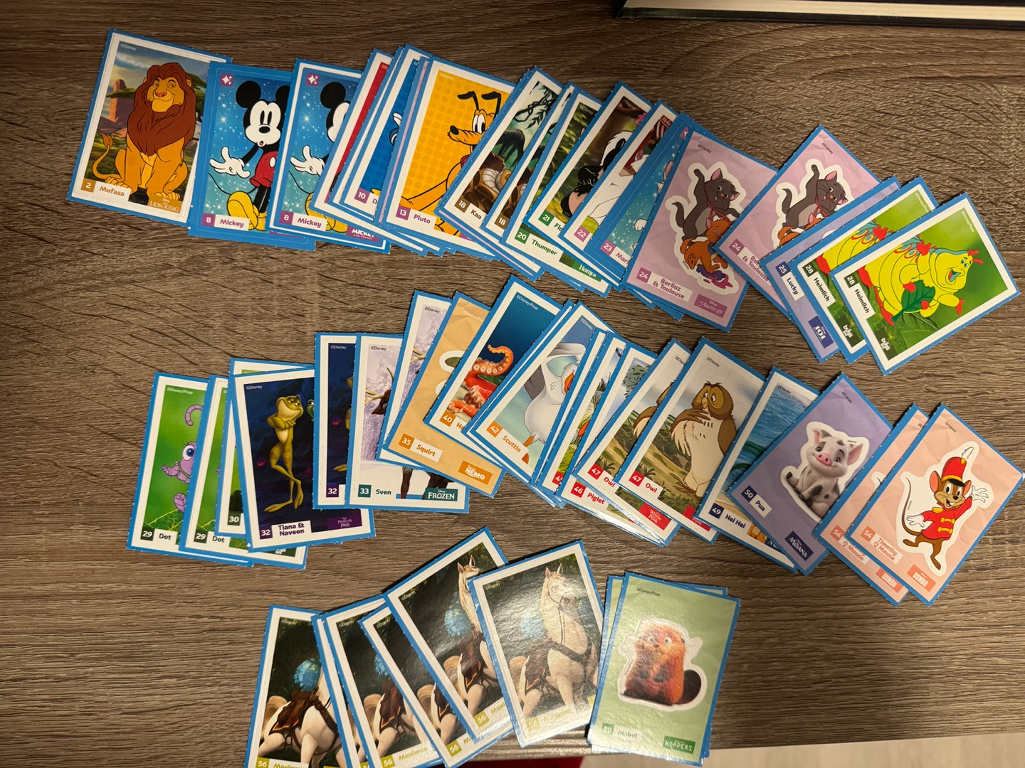 Disney Trading Cards Collection