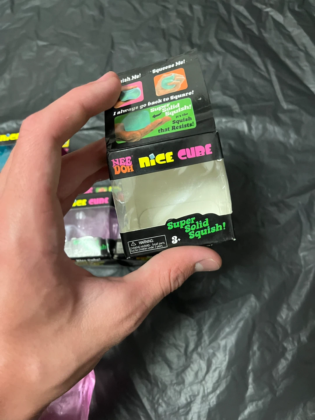 Nee Doh Nice Cube Super Solid Squish Ball Toy - photo 3