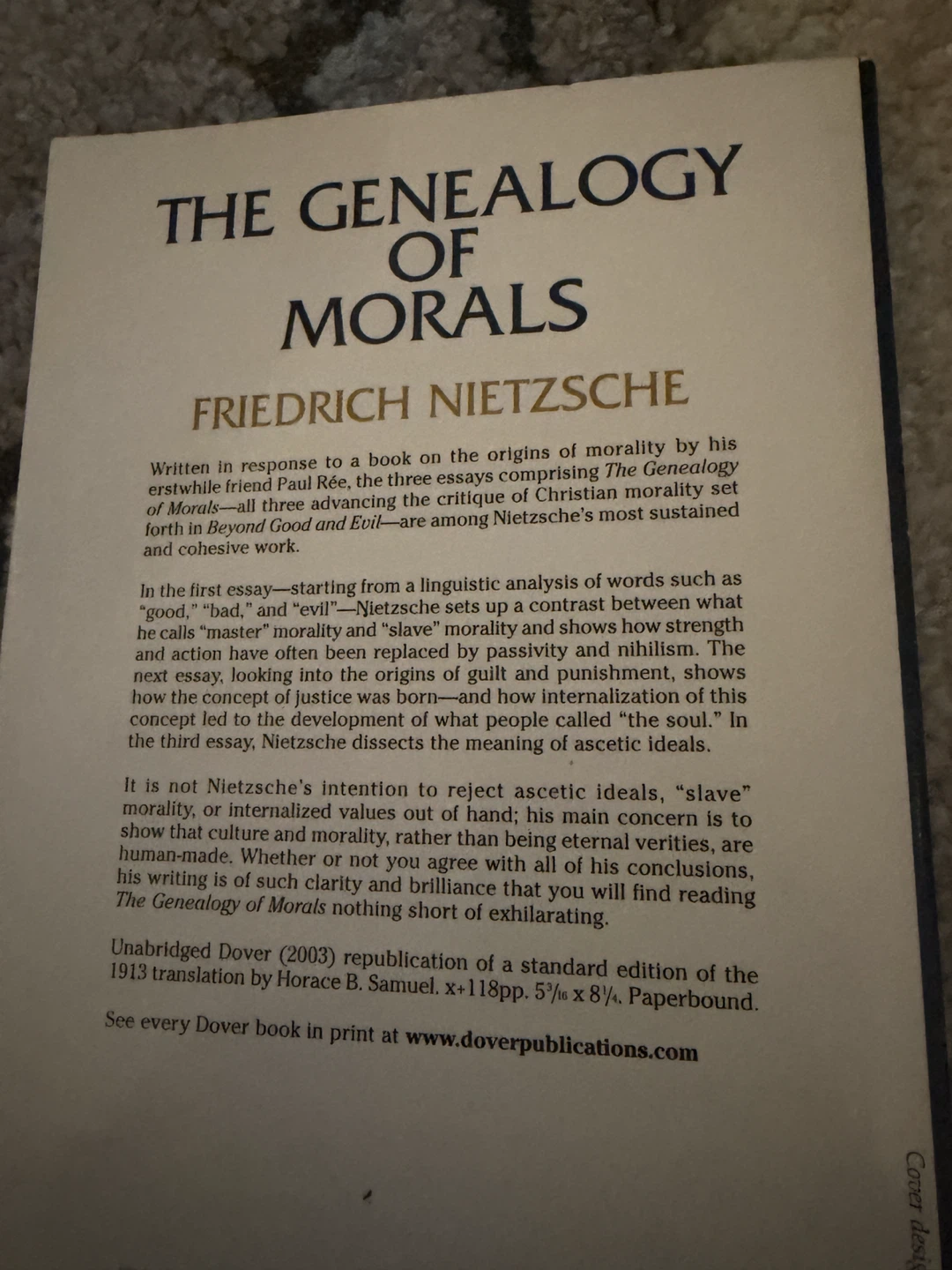 The Genealogy of Morals by Friedrich Nietzsche - photo 2