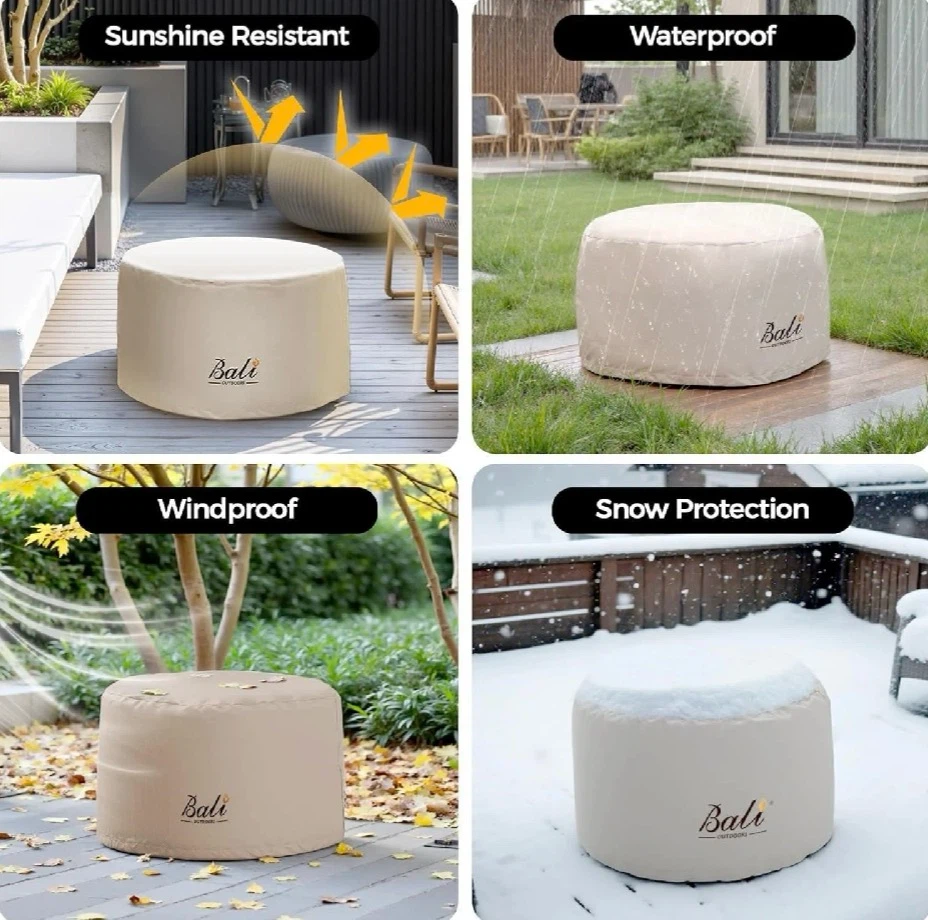 Bali Outdoors Rain Cover for Smokeless Fire Pit
