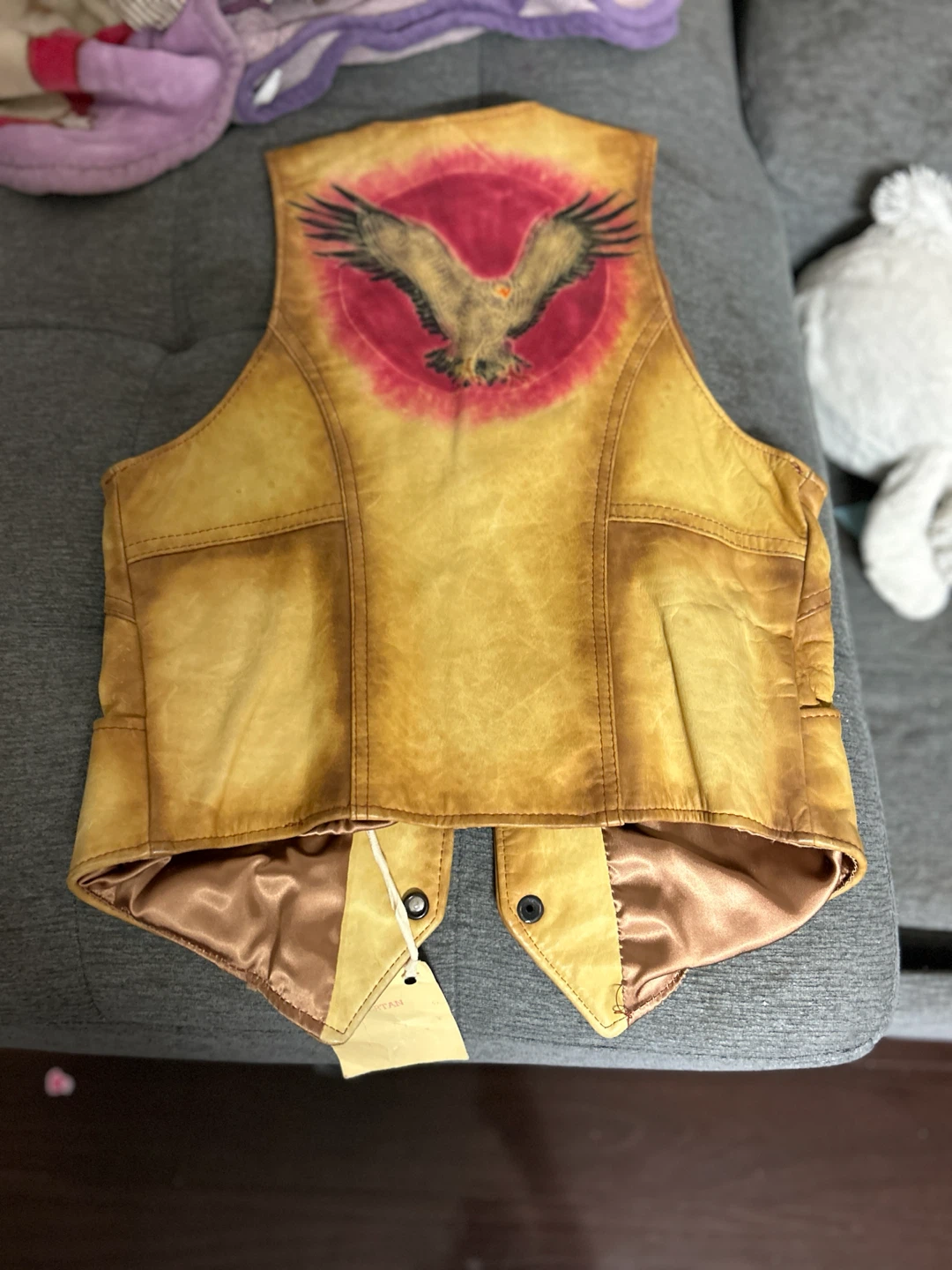The Leather Ranch Eagle Vest - photo 3