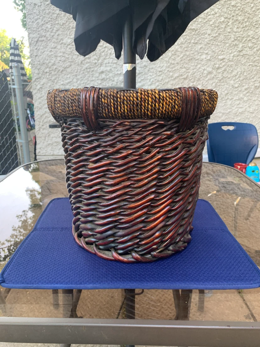 Woven Basket Planter