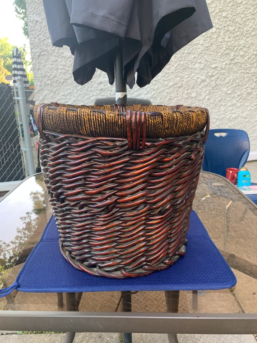 Woven Basket Planter - photo 3