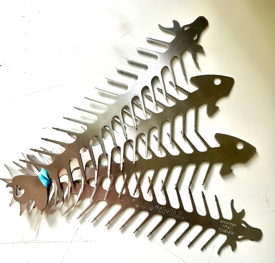 Proud Grill Stainless Steel Fish Grilling Baskets