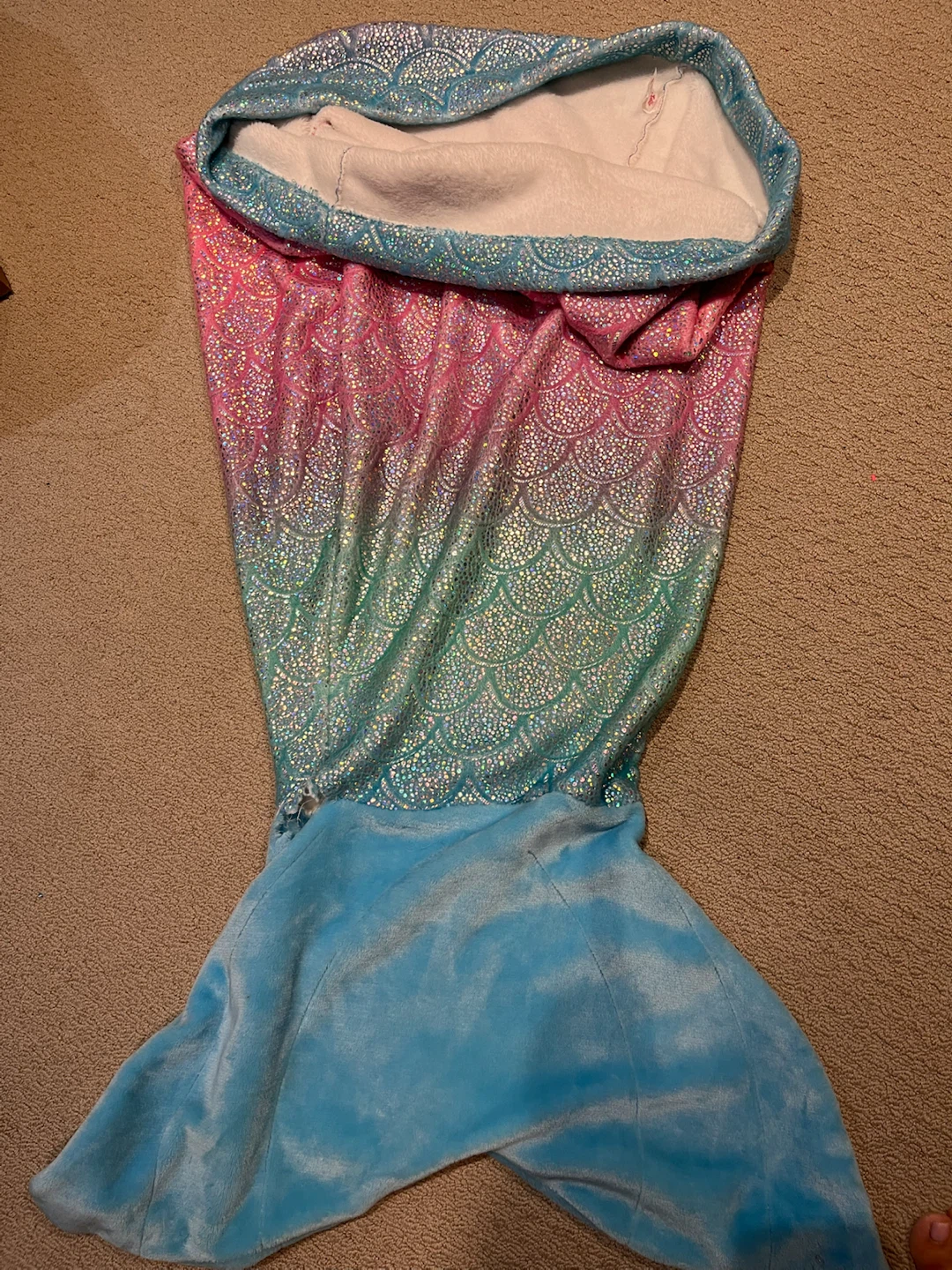 Justice Mermaid Tail Blanket