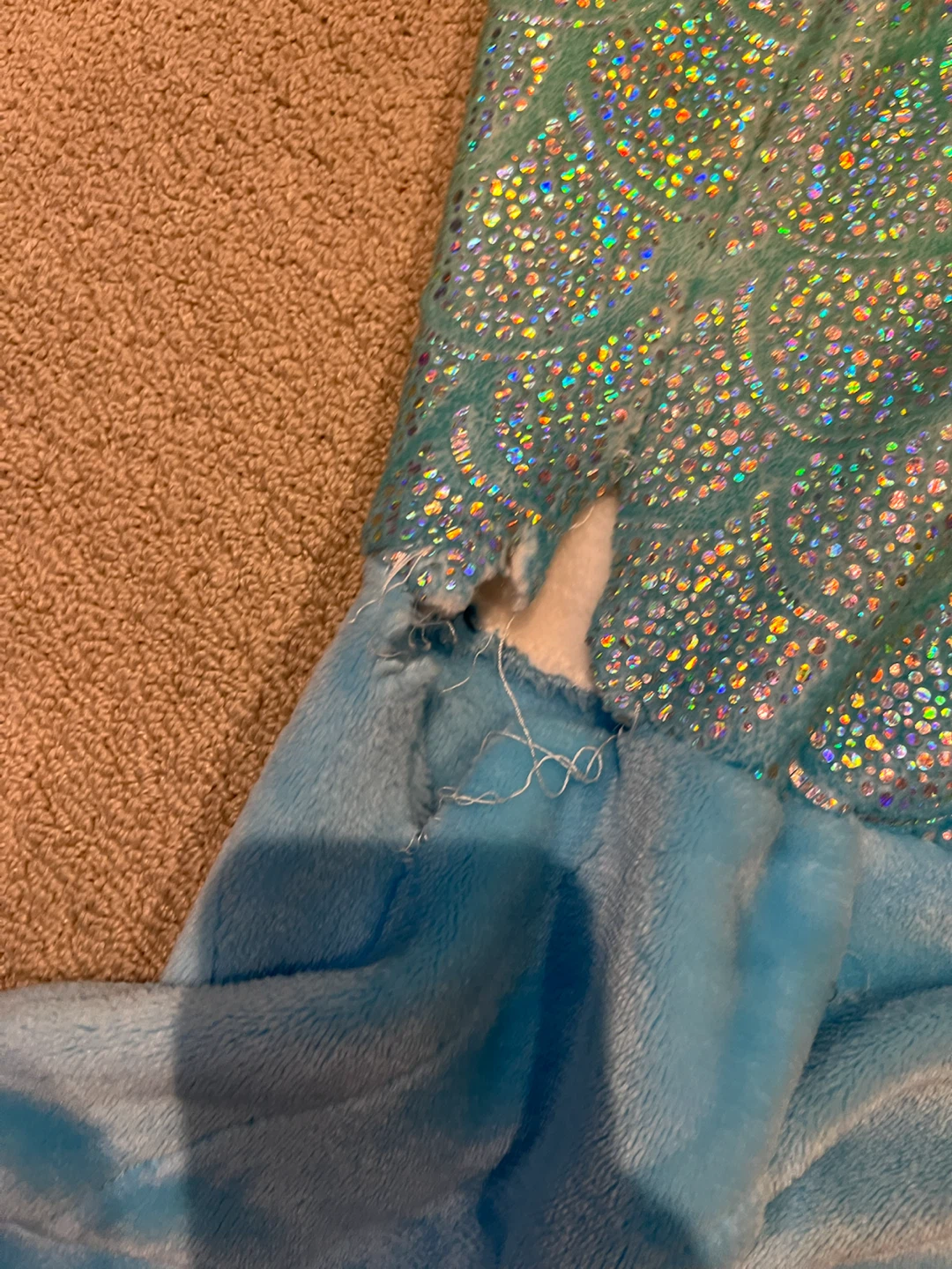 Justice Mermaid Tail Blanket - photo 2