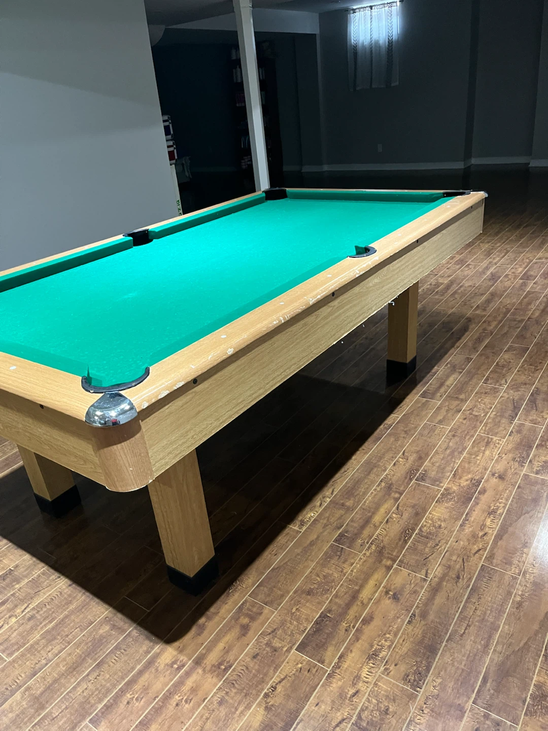 Pool Table with Cues and Balls - photo 4