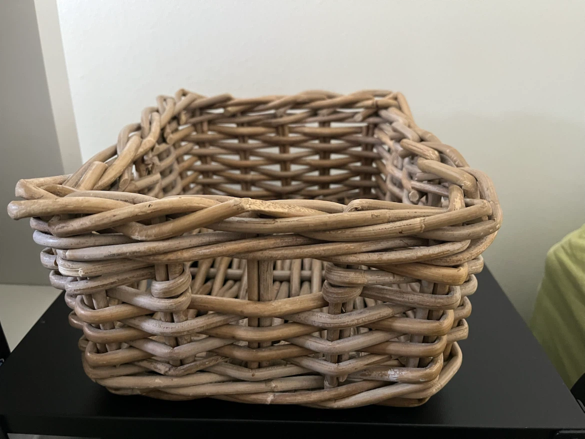 Wicker Basket IKEA Byholma - photo 2