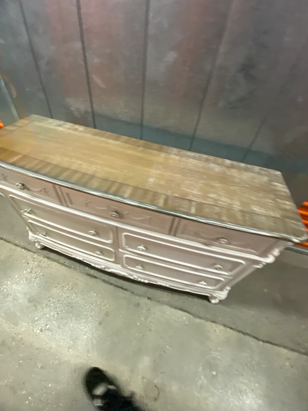 Pink Dresser with 7 Drawers - photo 3