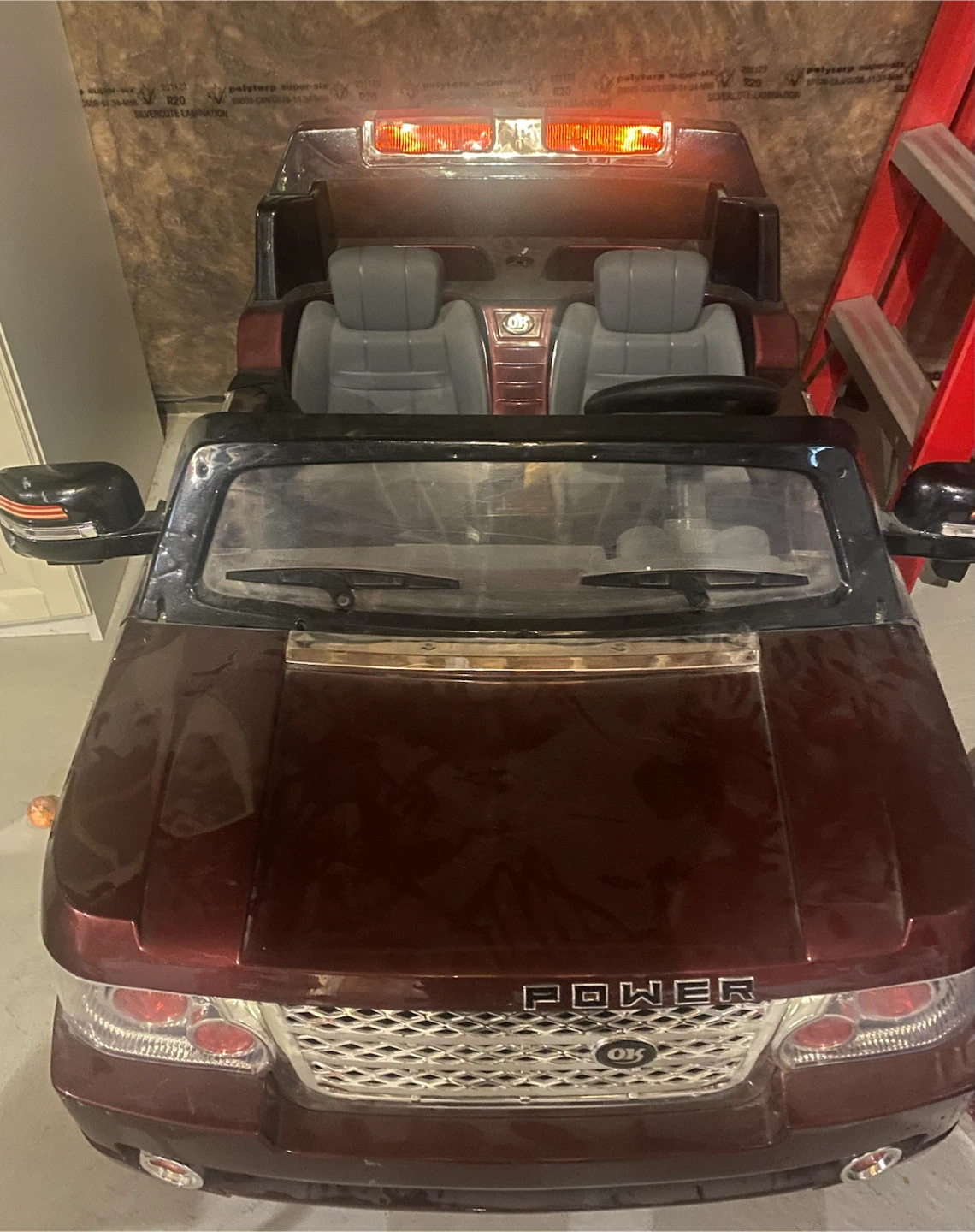 Kids ride on car