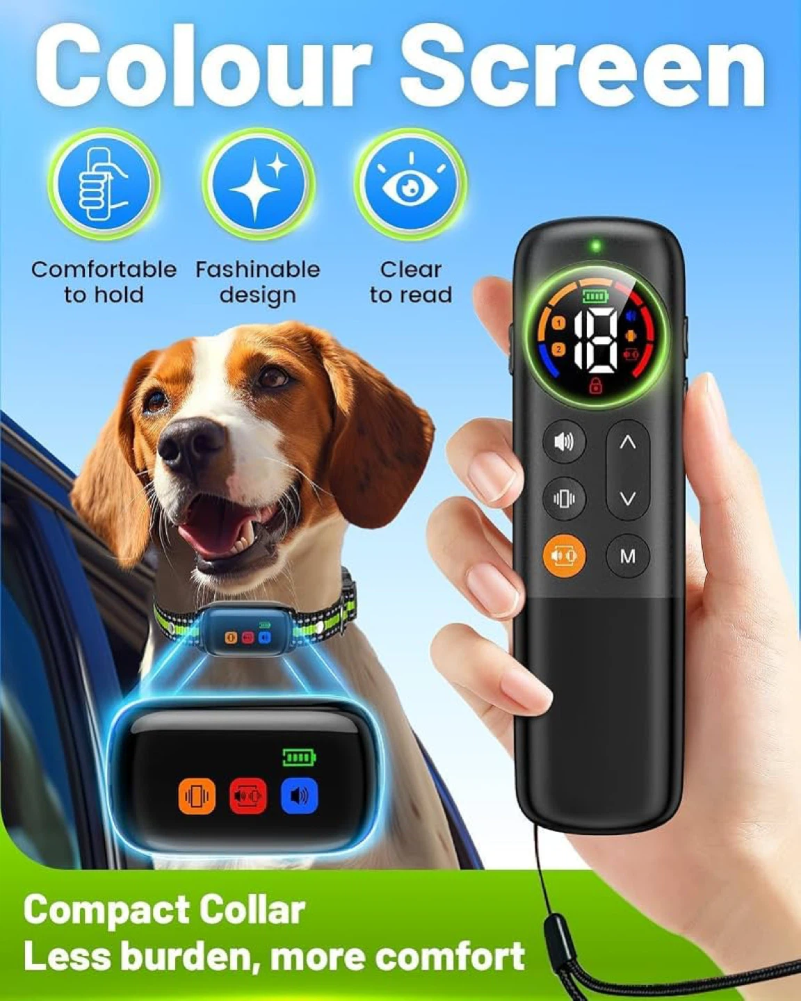 No Shock Dog Training Collar with Remote BNIB - photo 3
