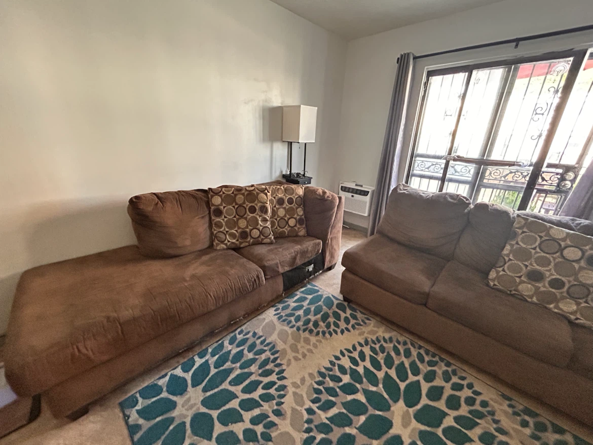 FREE!!!  BOBS FURNITURE - SOFA BED (2 piece set)