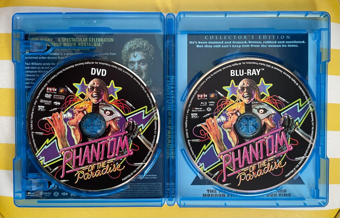 Phantom Of The Paradise Scream Factory Blu Ray - photo 2