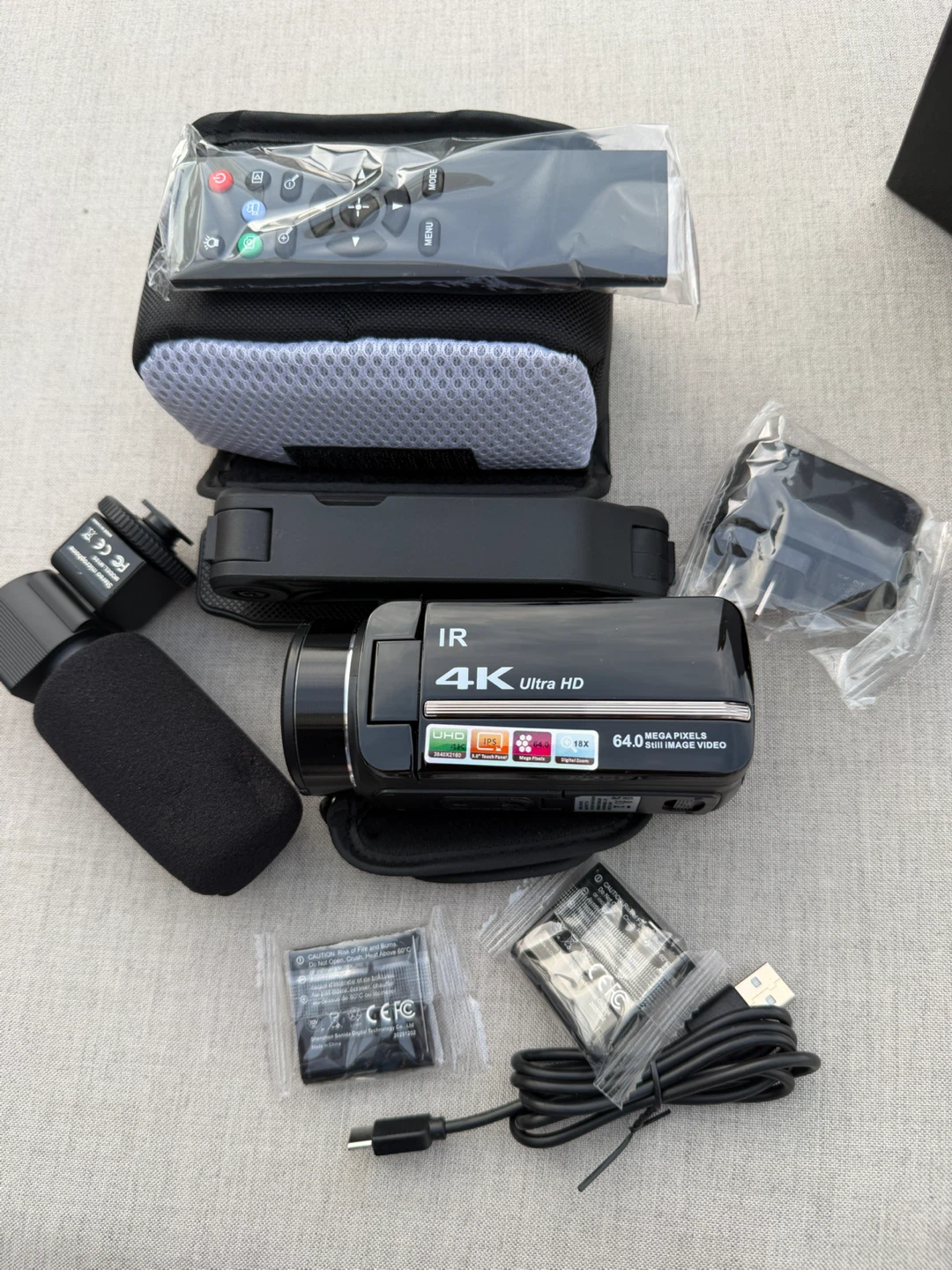 4K Ultra HD Digital Video Camera Camcorder