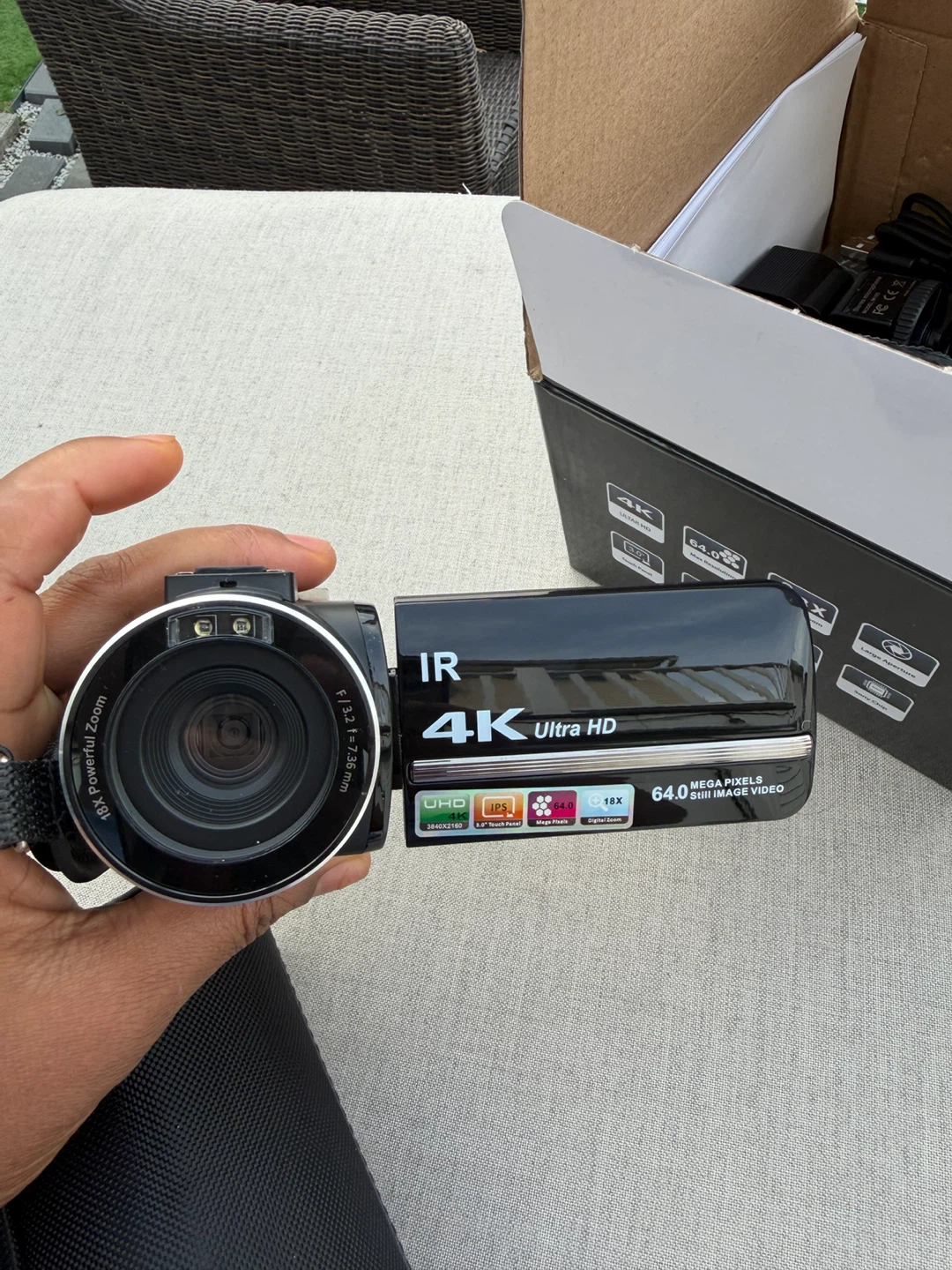 4K Ultra HD Digital Video Camera Camcorder - photo 3