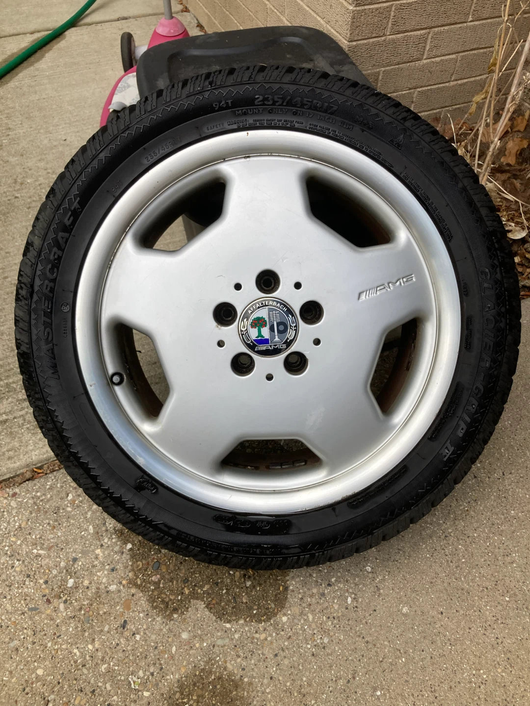 AMG Mercedes Benz Wheels with Bridgestone Blizzak Tires - photo 5