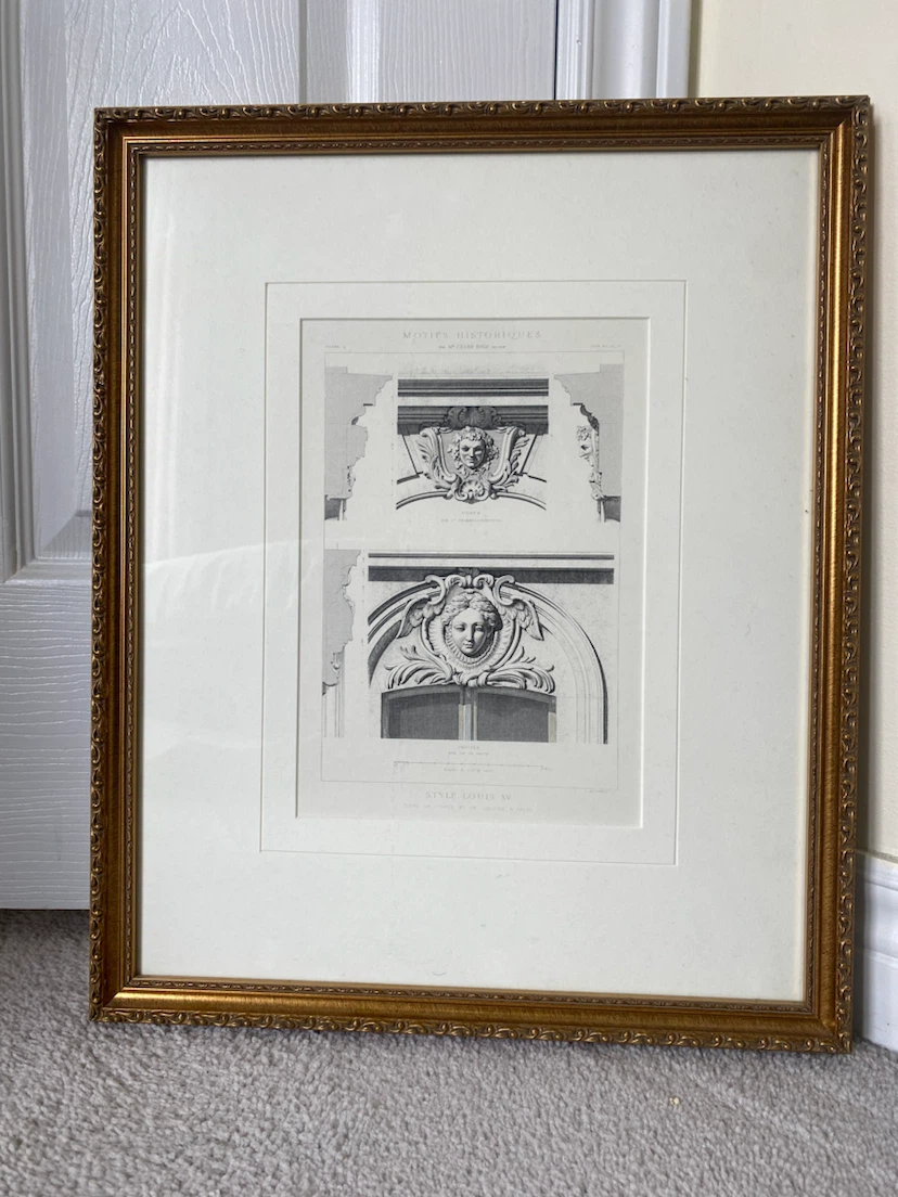 Framed Architectural Print