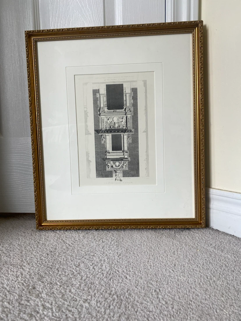 Framed Architectural Print - photo 2