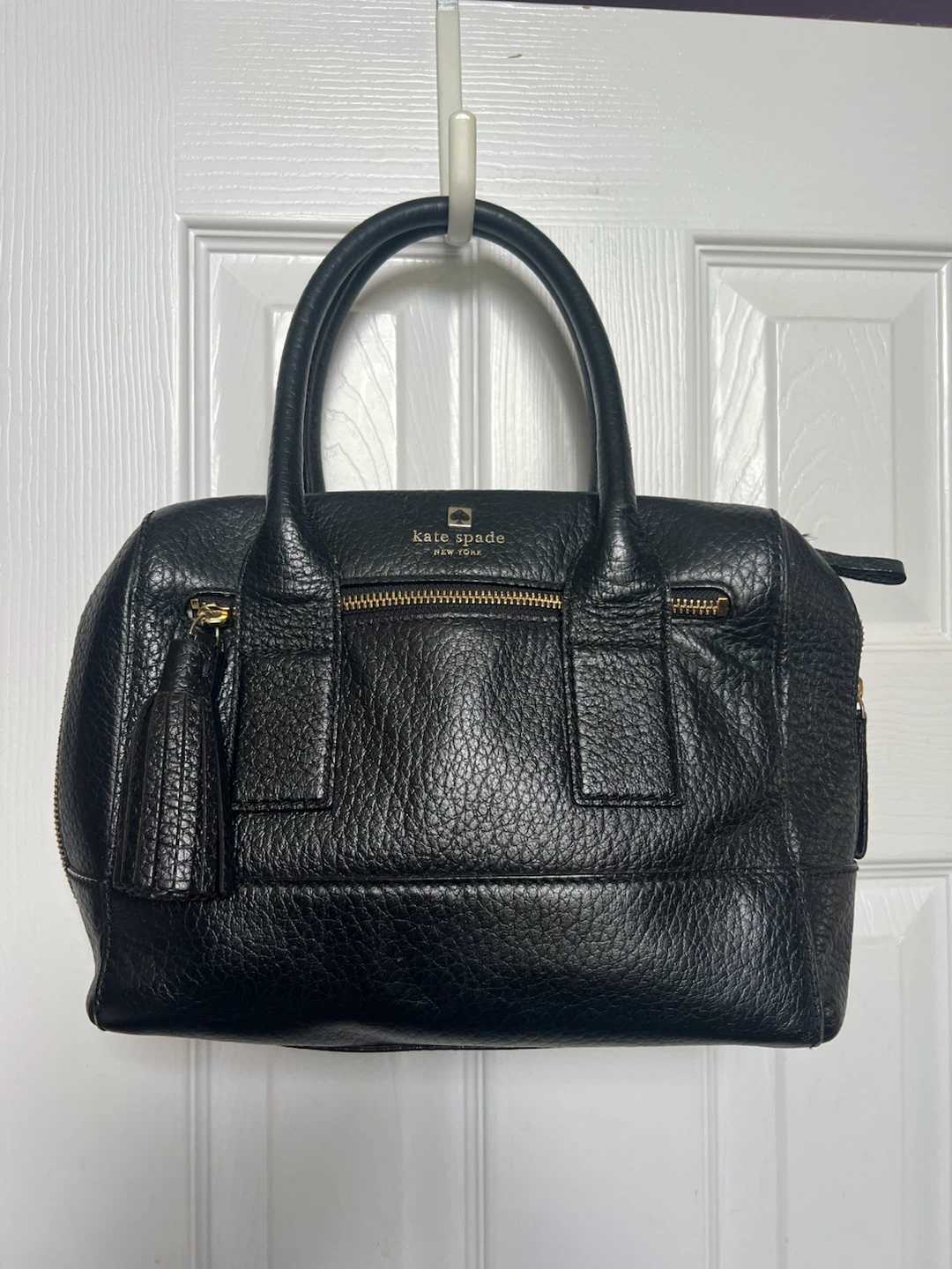Kate Spade Black Leather Handbag