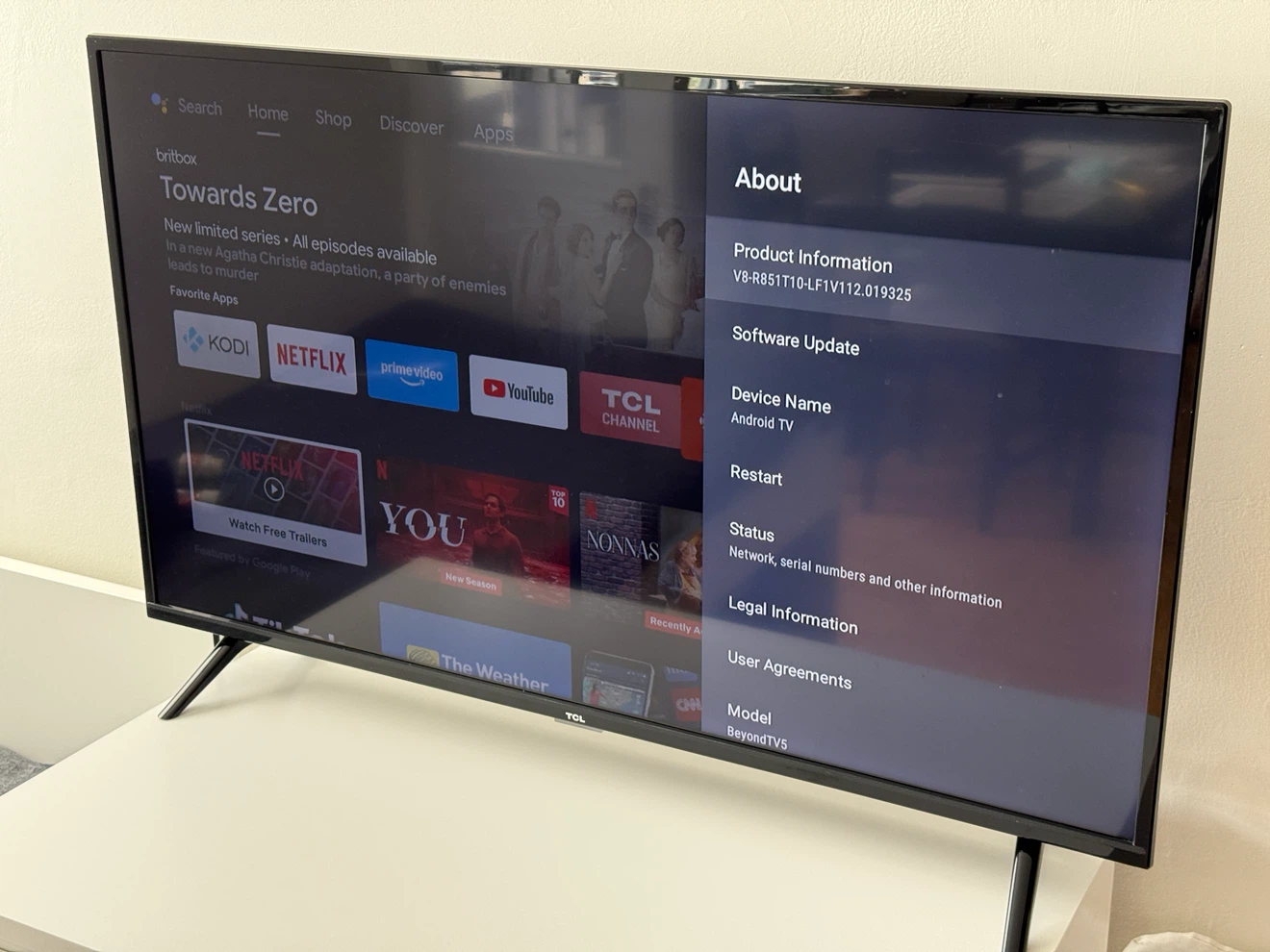 TCL 43" Android Smart TV - Excellent Condition - photo 2