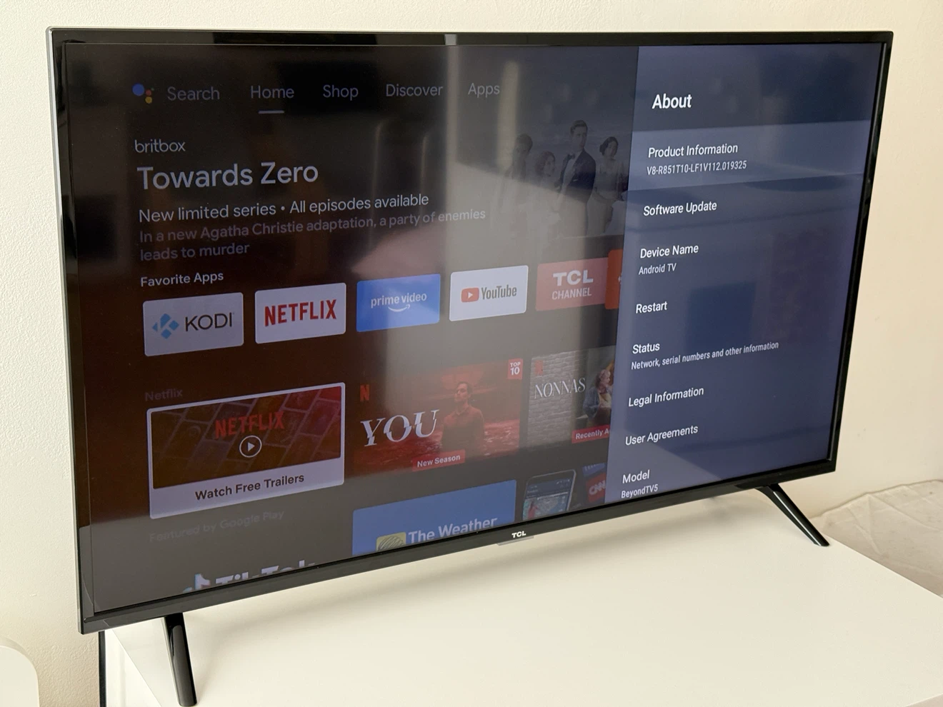 TCL 43" Android Smart TV - Excellent Condition - photo 3