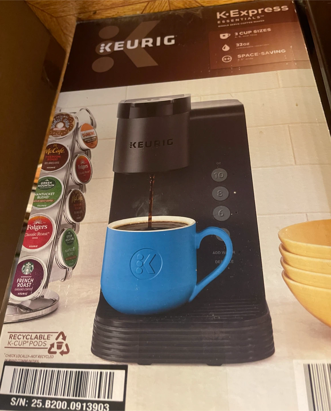 Keurig K-Express Essentials Single Serve Coffee Maker