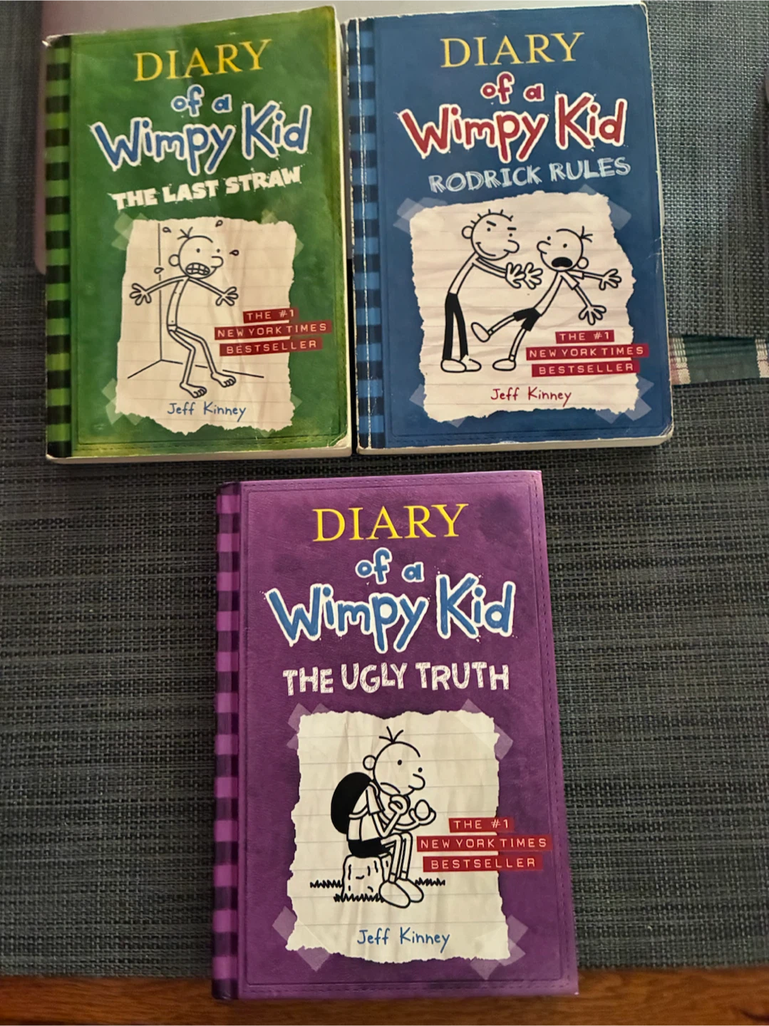 3 Diary of a Wimpy Kid Books