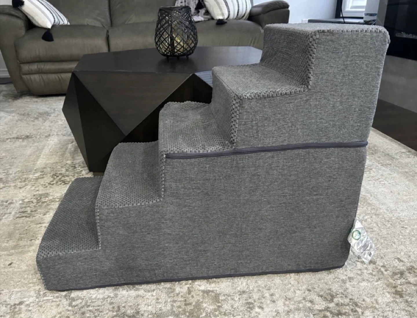 Eheyciga Dog Stairs For Small Dogs, 5-Step Dog Stairs - photo 2